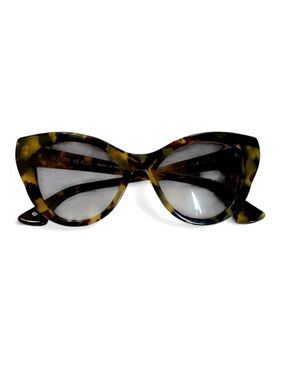 Silvian Heach Brown Acetate Tortoiseshell 
Cat-Eye Sunglasses